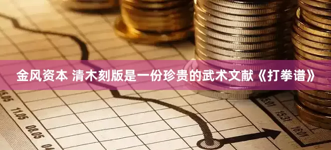 金风资本 清木刻版是一份珍贵的武术文献《打拳谱》